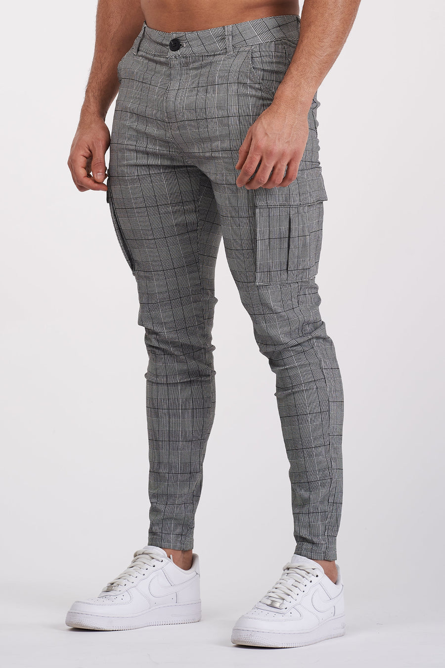 THE TAYLOR CARGO PANTS - GRIJS