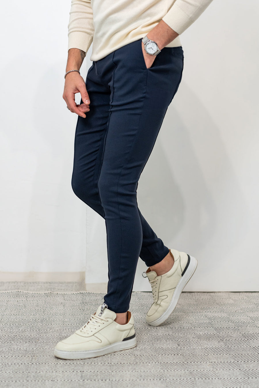THE VOCO TROUSERS 2.0 - NAVY BLAUW
