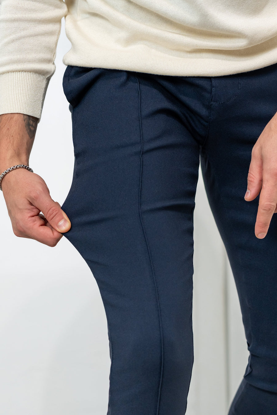 THE VOCO TROUSERS 2.0 - NAVY BLAUW