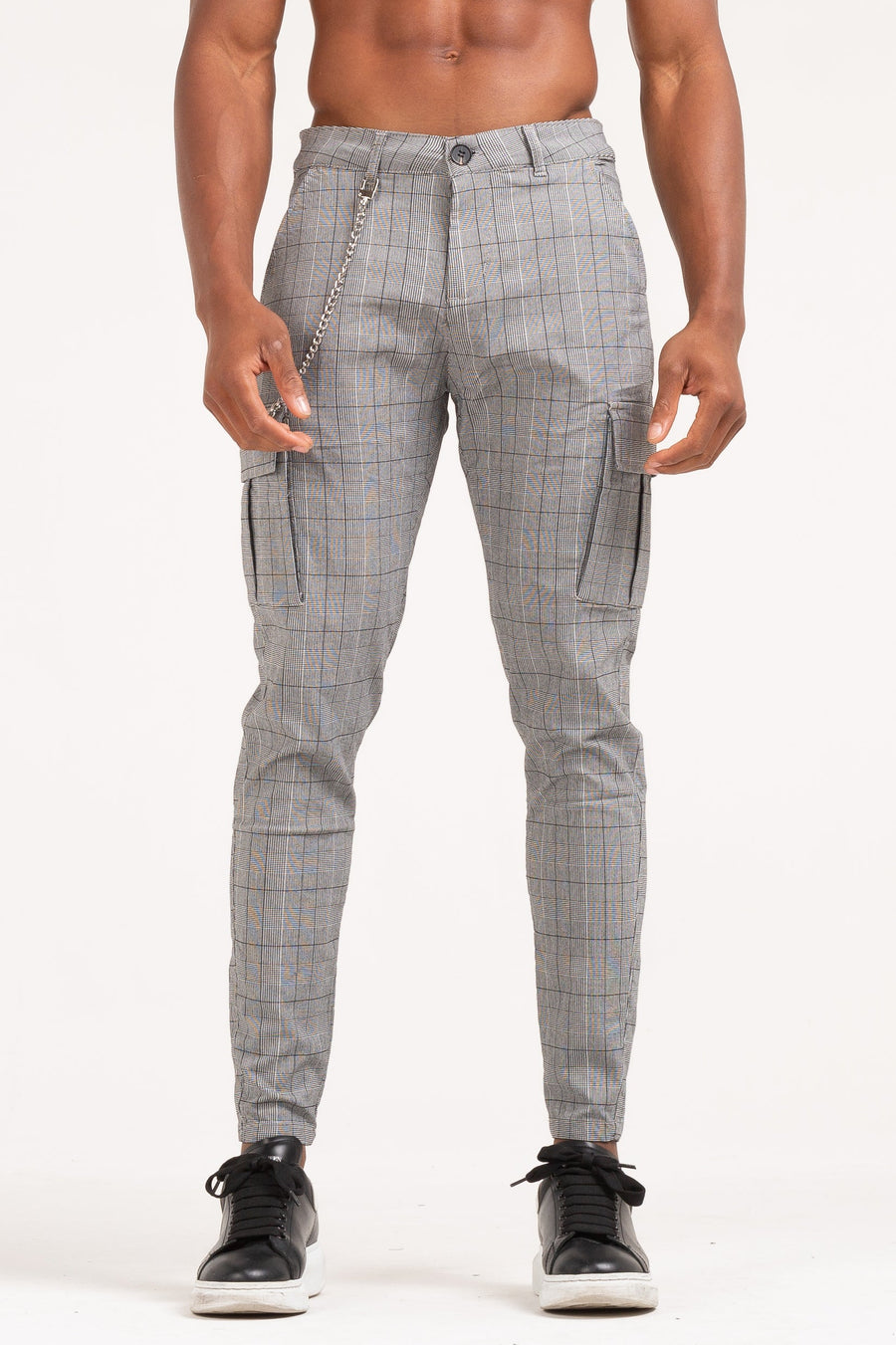THE TAYLOR CARGO PANTS - GRIJS